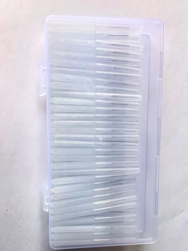 Hexagonal Crystal Interdental Brush