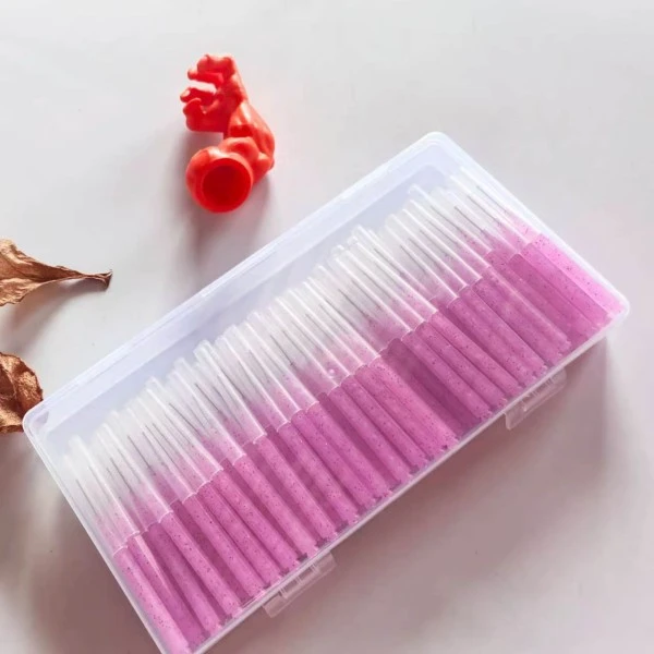 Hexagonal Crystal Interdental Brush